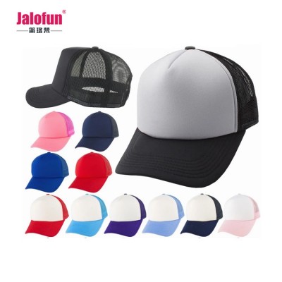 Mesh Cap Wholesale Gorra Own Logo Custom Hat Design Fitted Breathable Trucker Hats Men Baseball Cap Printed Sports Caps